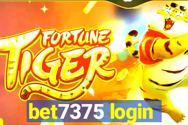 bet7375 login